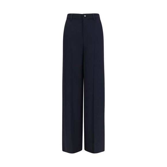Gucci Women Diamond-Jacquard Pants